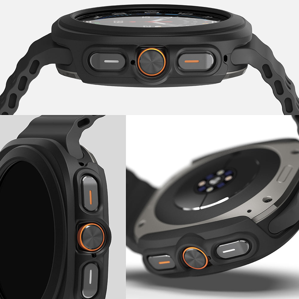 Custodia Ringke Slim per Samsung Galaxy Watch Ultra, Nera Opaca