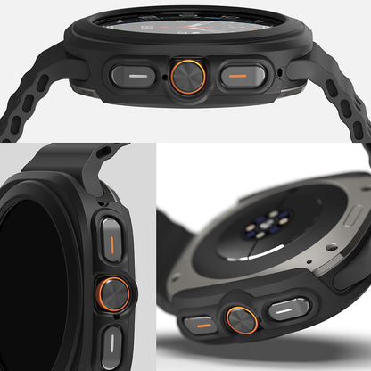 Custodia Ringke Slim per Samsung Galaxy Watch Ultra, Nera Opaca