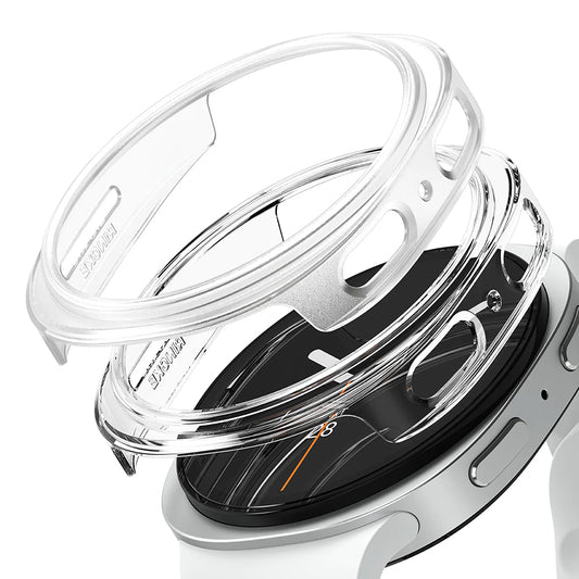 Custodia Ringke Slim per Samsung Galaxy Watch8 40mm, Set 2 pezzi, Trasparente