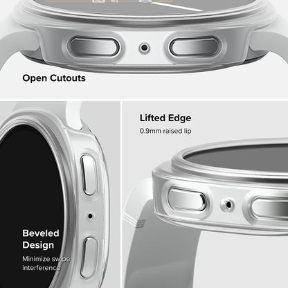 Custodia Ringke Slim per Samsung Galaxy Watch8 44mm, Set da 2 pezzi, Trasparente
