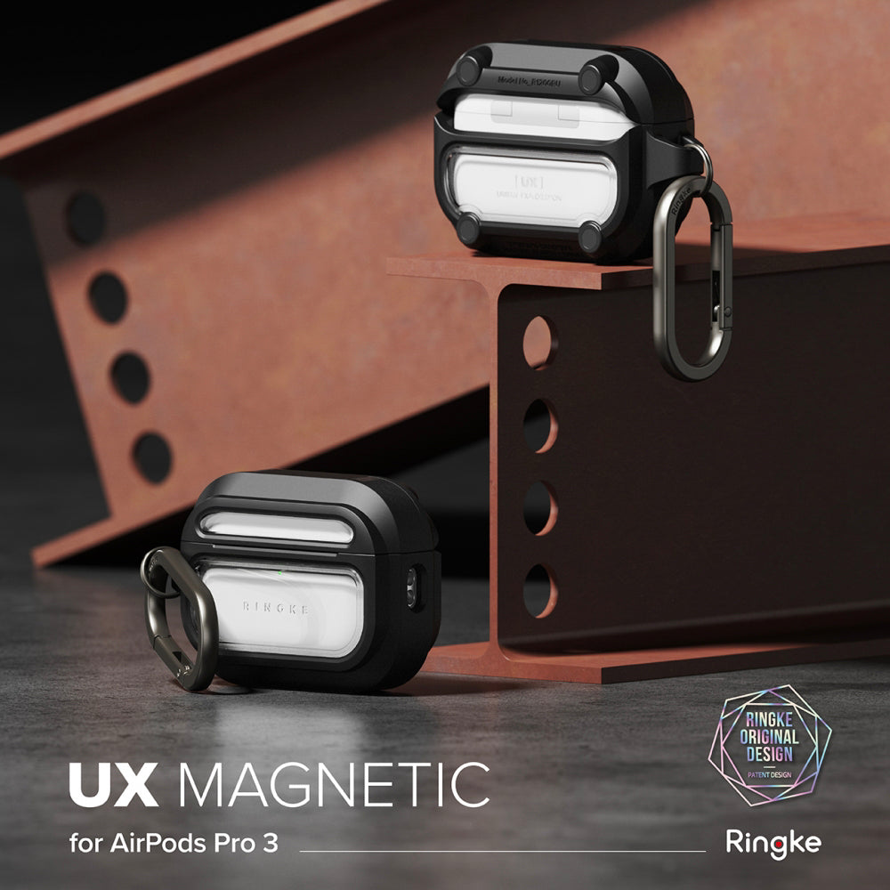 Custodia Ringke UX per Apple AirPods Pro 3, Trasparente