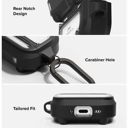 Custodia Ringke UX per Apple AirPods Pro 3, Trasparente