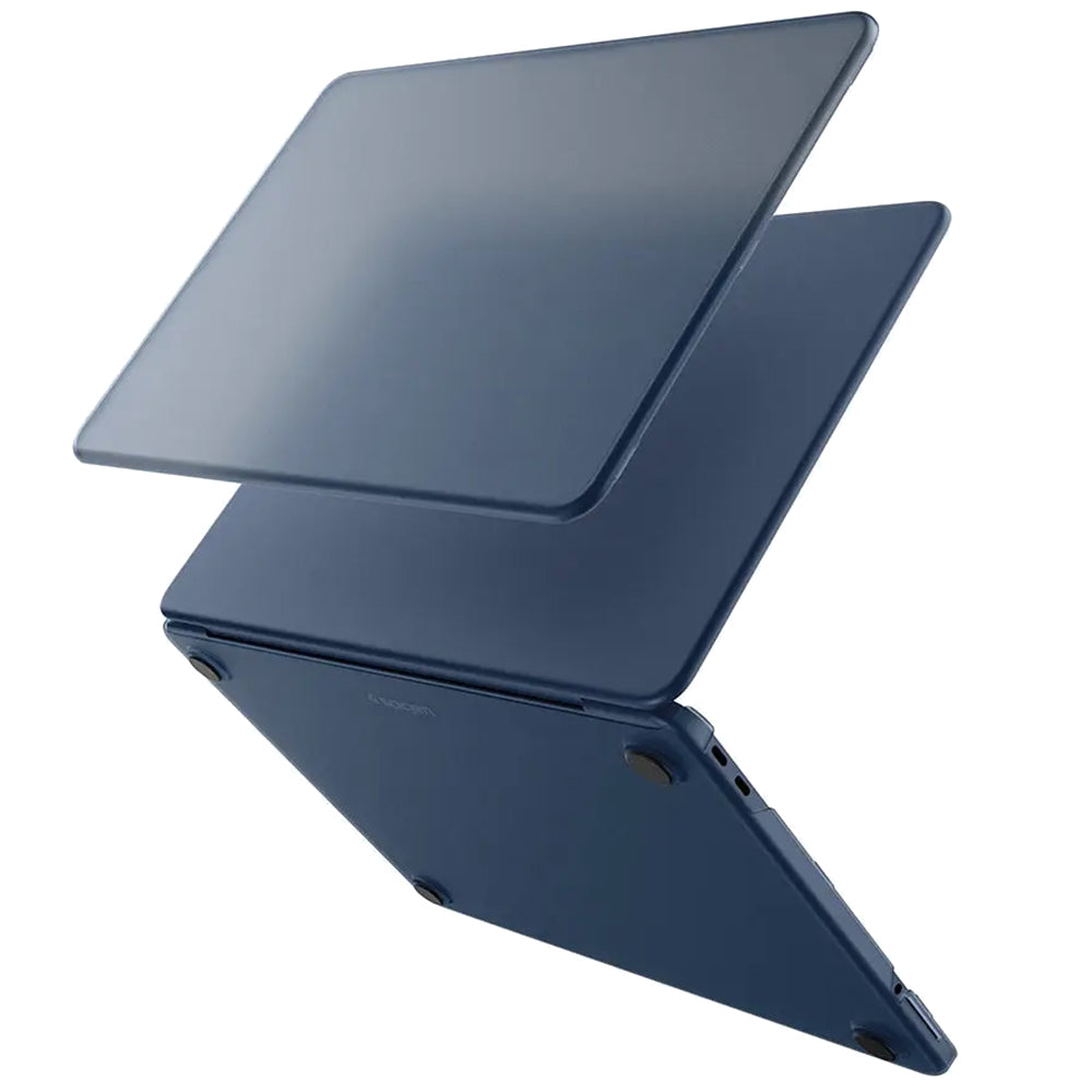 Custodia Spigen Airskin per Apple MacBook Neo 13 pollici, Indigo Satinata ACS11814