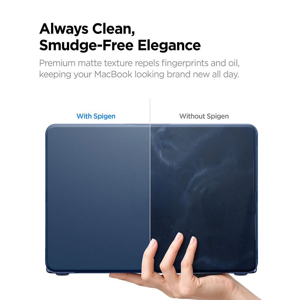 Custodia Spigen Airskin per Apple MacBook Neo 13 pollici, Trasparente Satinata ACS11543