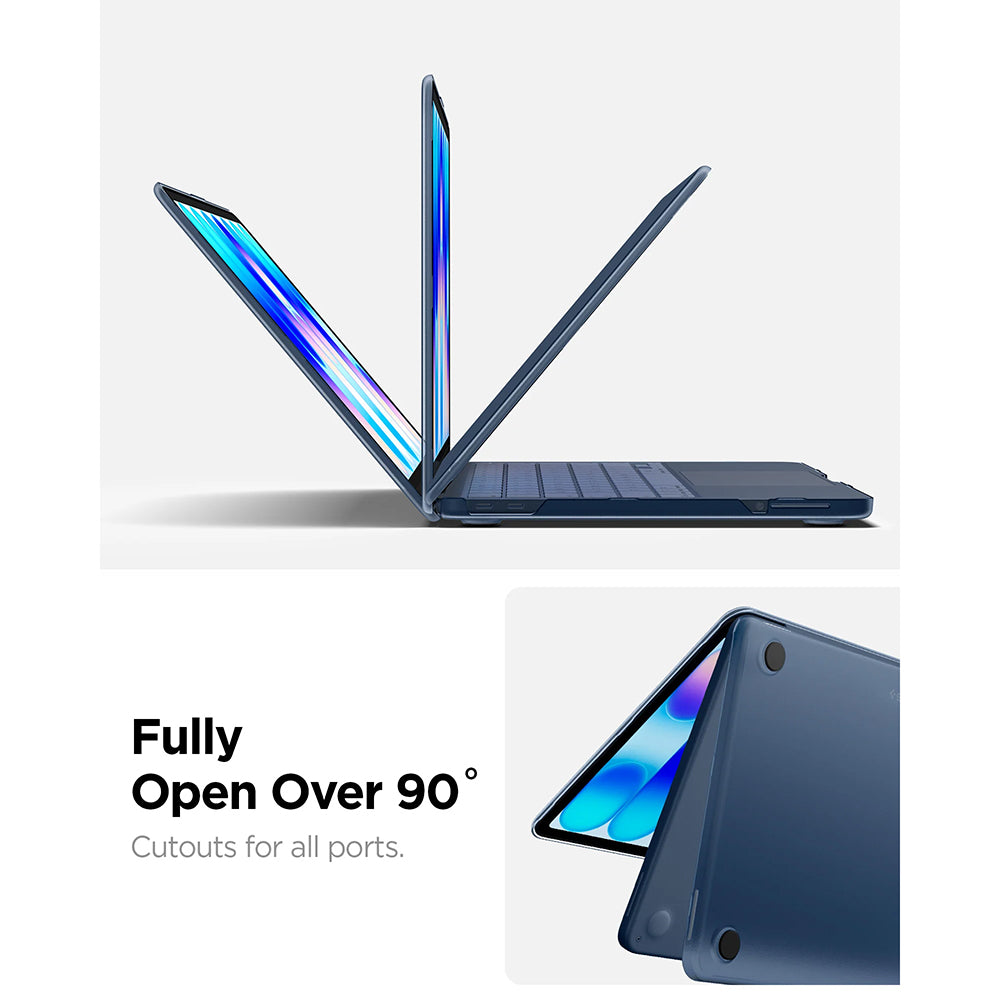 Custodia Spigen Airskin per Apple MacBook Neo 13 pollici, Trasparente Satinata ACS11543