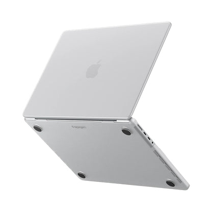 Custodia Spigen Airskin per Apple MacBook Pro 14 pollici (2026) / (2025) / (2023) / (2022) / (2021), Trasparente Satinata ACS11528