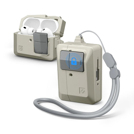 Custodia Spigen Classic LS per Apple AirPods Pro 3, Crema ACS10978