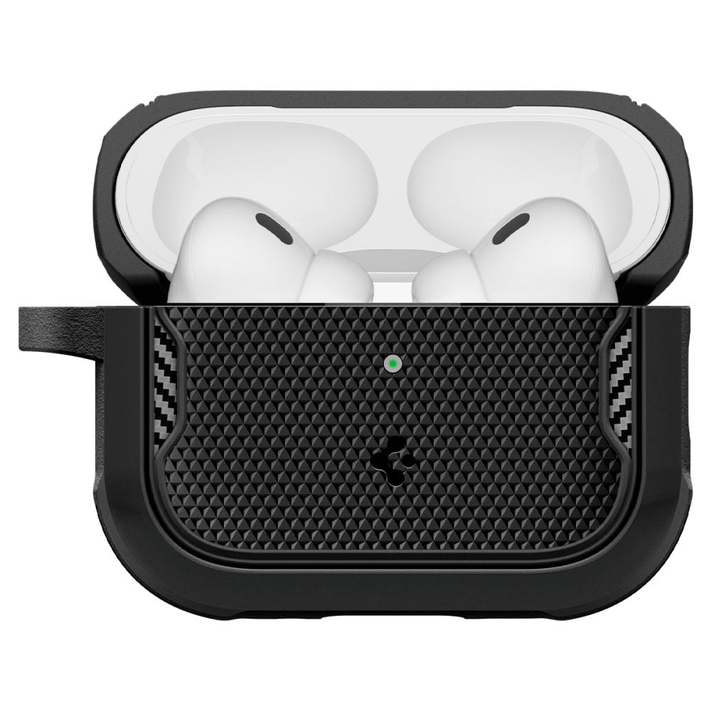 Custodia Spigen Core Armor per Apple AirPods Pro 3, Nera Opaca