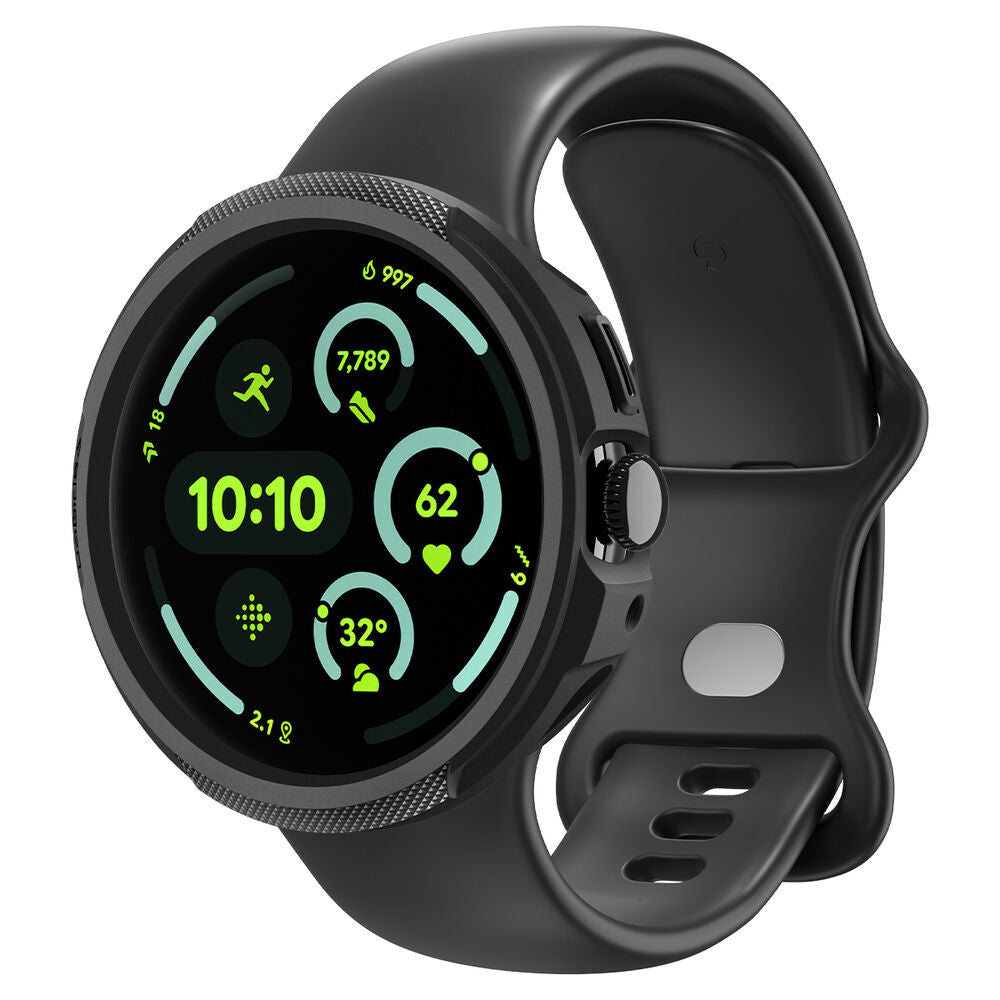 Custodia Spigen Liquid Air per Google Pixel Watch 4 41mm, Nero Opaco ACS09483