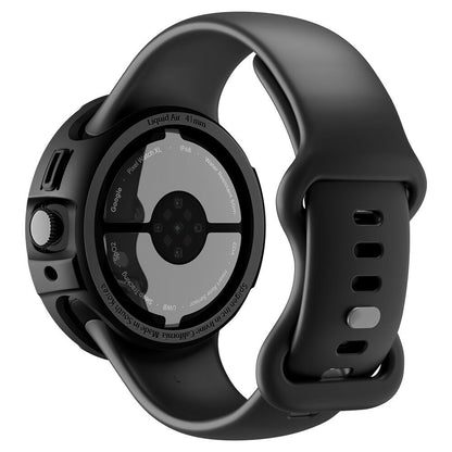 Custodia Spigen Liquid Air per Google Pixel Watch 4 41mm, Nero Opaco ACS09483