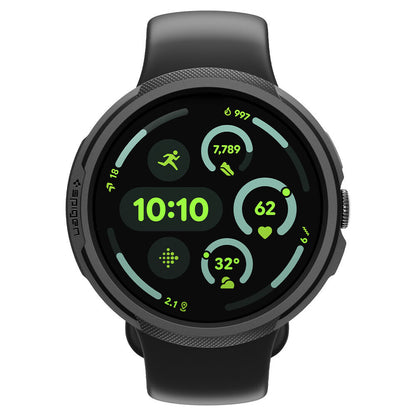 Custodia Spigen Liquid Air per Google Pixel Watch 4 41mm, Nero Opaco ACS09483