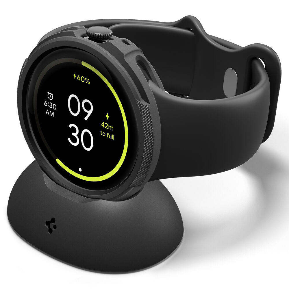 Custodia Spigen Liquid Air per Google Pixel Watch 4 41mm, Nero Opaco ACS09483