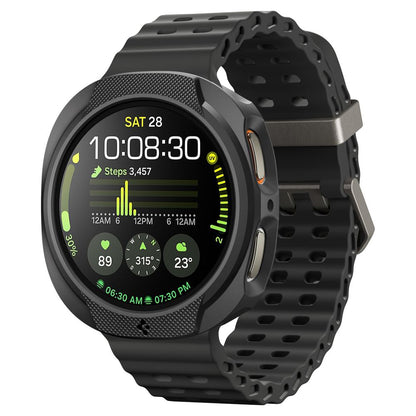Custodia Spigen Liquid Air per Samsung Galaxy Watch8 40mm, Nera Opaca ACS09840