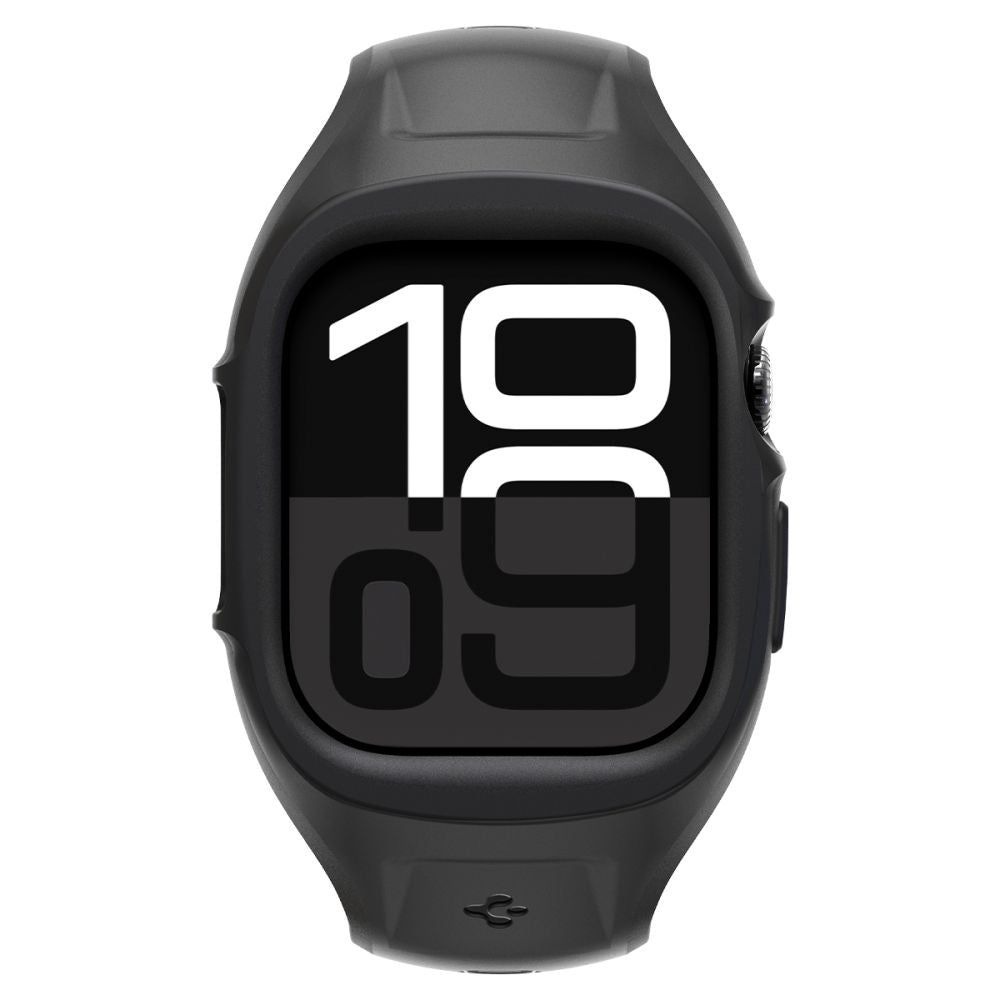Custodia Spigen Liquid Air Pro per Apple Watch Series 10 / 11 46mm, Nera Opaca ACS09317