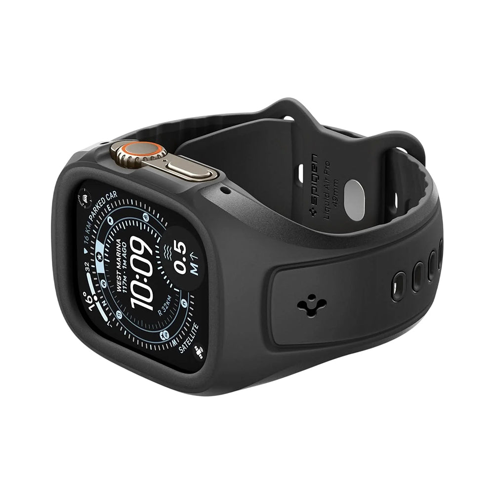 Custodia Spigen Liquid Air Pro per Apple Watch Ultra Series, Nera ACS05463