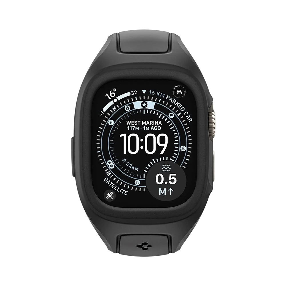 Custodia Spigen Liquid Air Pro per Apple Watch Ultra Series, Nera ACS05463