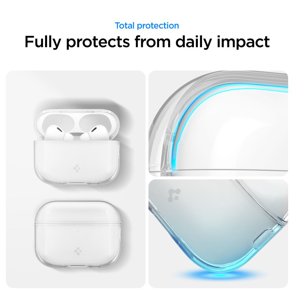 Custodia Spigen Liquid Crystal per Apple AirPods Pro 3, Trasparente ACS10019
