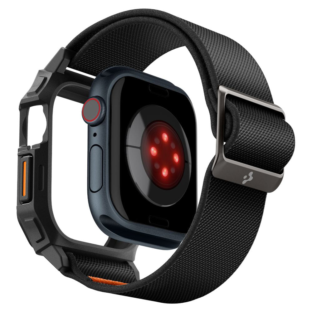 Custodia Spigen Lite Fit Pro per Apple Watch Series 10 42mm, Nera Opaca ACS08594