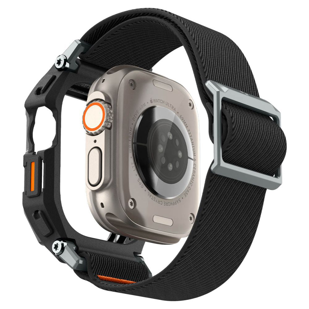 Custodia Spigen Lite Fit Pro per Apple Watch Ultra Series, Nero Opaco ACS07104