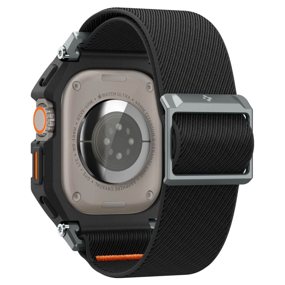 Custodia Spigen Lite Fit Pro per Apple Watch Ultra Series, Nero Opaco ACS07104