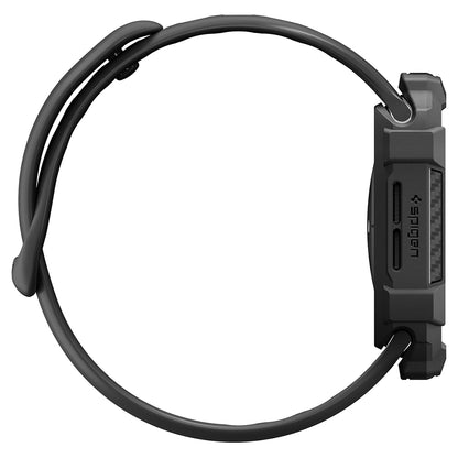 Custodia Spigen Rugged Armor per Apple Watch Series 12 46mm, Nero Opaco ACS11886