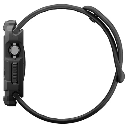 Custodia Spigen Rugged Armor per Apple Watch Series 12 46mm, Nero Opaco ACS11886