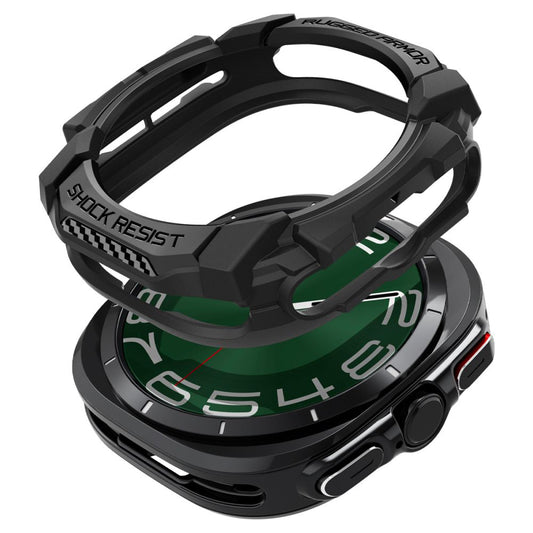 Spigen Rugged Armor Case for Samsung Galaxy Watch Ultra, Black