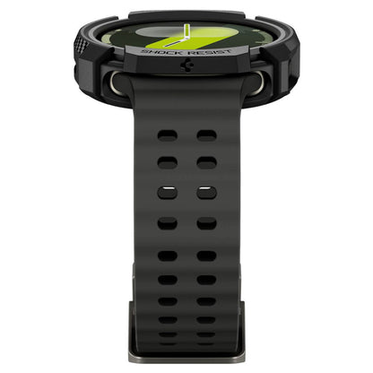 Custodia Spigen Rugged Armor per Samsung Galaxy Watch8 40mm, Nera ACS10004