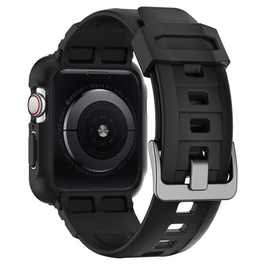 Custodia Spigen Rugged Armor Pro per Apple Watch 44mm Series, Nera 062CS25324