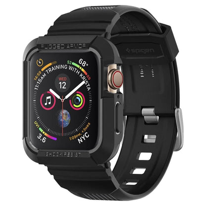 Custodia Spigen Rugged Armor Pro per Apple Watch 44mm Series, Nera 062CS25324