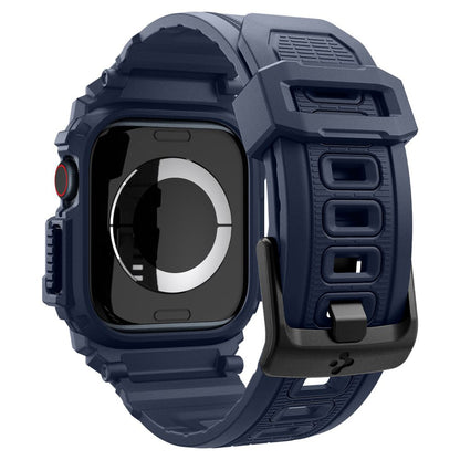Custodia Spigen Rugged Armor Pro per Apple Watch Series 10 / 11 46mm, Blu Navy
