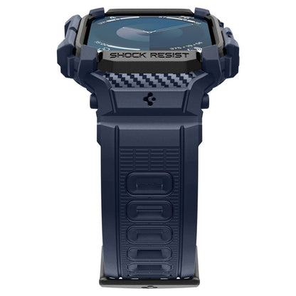 Custodia Spigen Rugged Armor Pro per Apple Watch Series 10 / 11 46mm, Blu Navy
