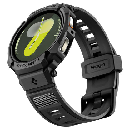 Custodia Spigen Rugged Armor Pro per Samsung Galaxy Watch8 44mm, Nera ACS10007