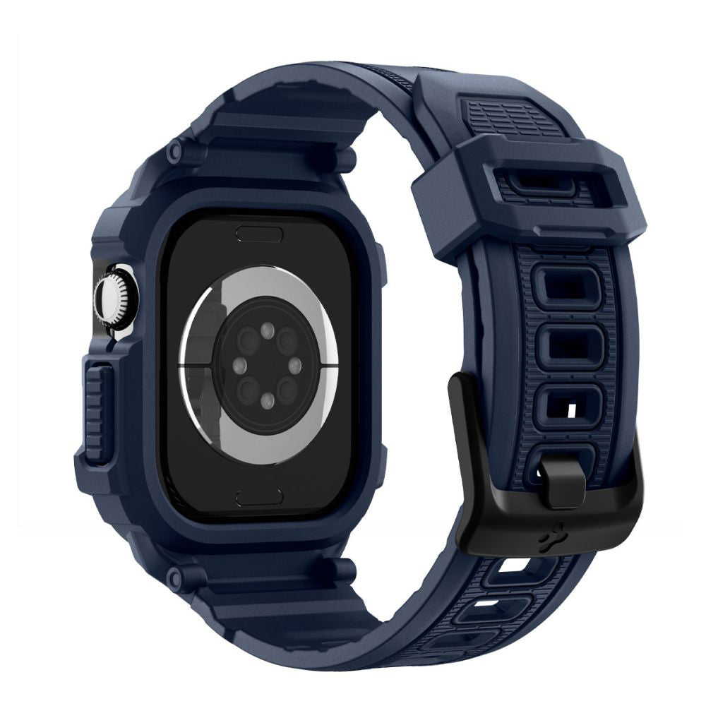Custodia Spigen Rugged Armor Pro V2 per Apple Watch Series 10 / 11 42mm, Blu Navy ACS10495