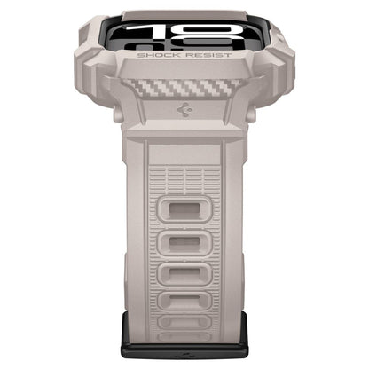 Custodia Spigen Rugged Armor Pro V2 per Apple Watch Series 10 / 11 46mm, Beige ACS10506
