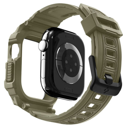 Custodia Spigen Rugged Armor Pro V2 per Apple Watch Series 10 46mm, Kaki