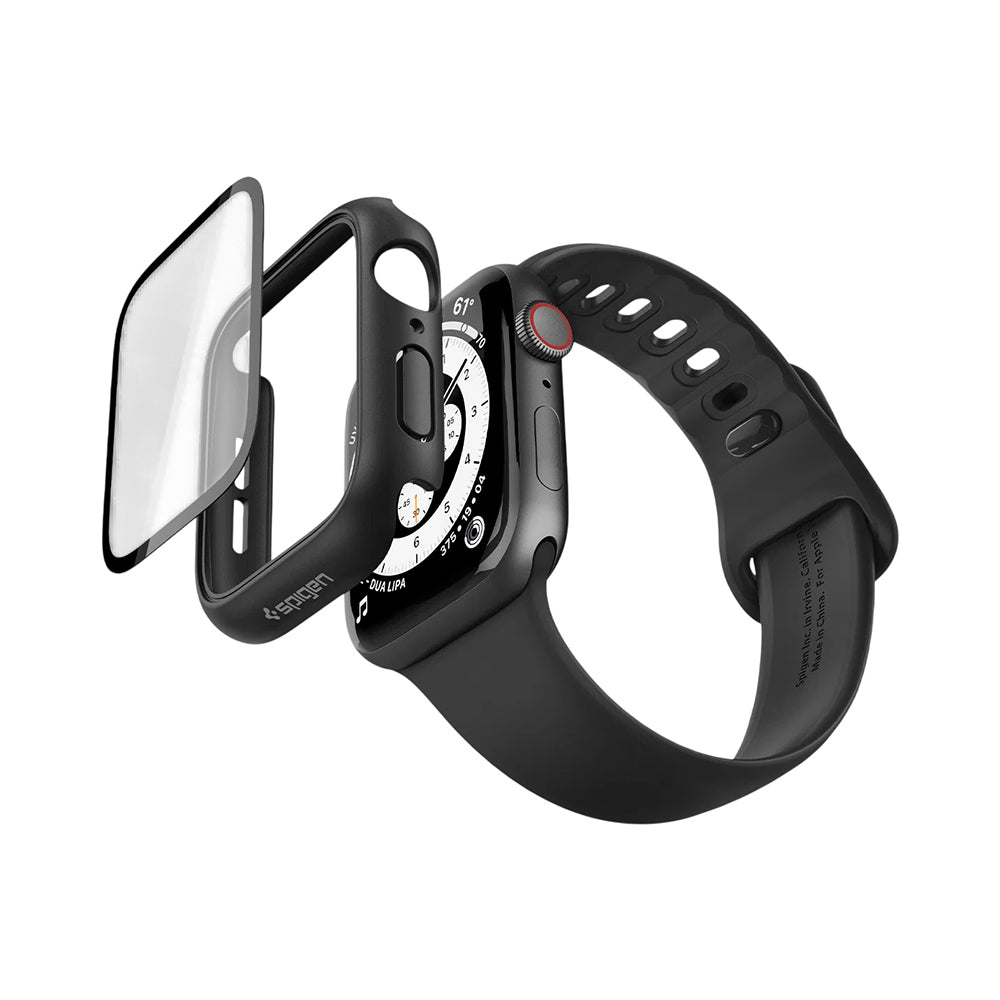Custodia Spigen Thin Fit 360 per Apple Watch Series 40mm, Nera ACS11593