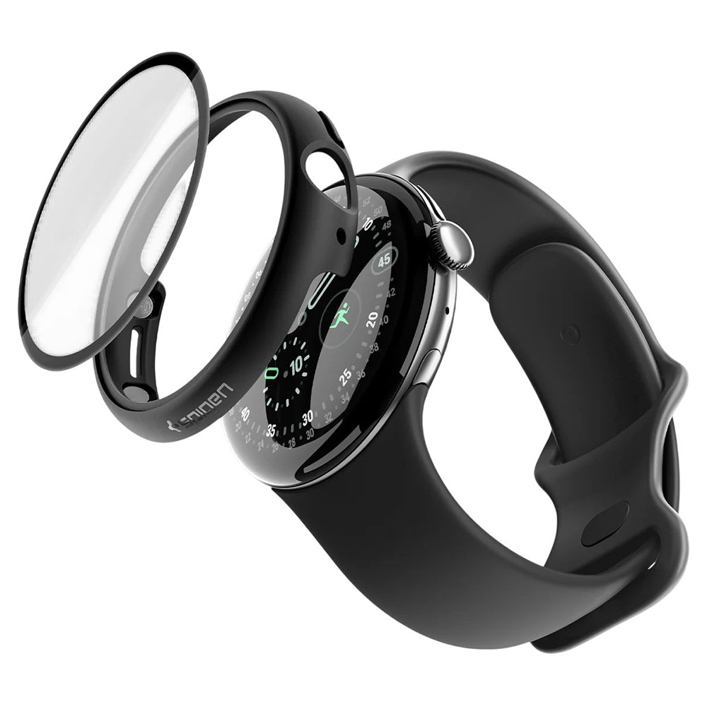 Custodia Spigen Thin Fit 360 per Google Pixel Watch Series da 41 mm, nera ACS11750