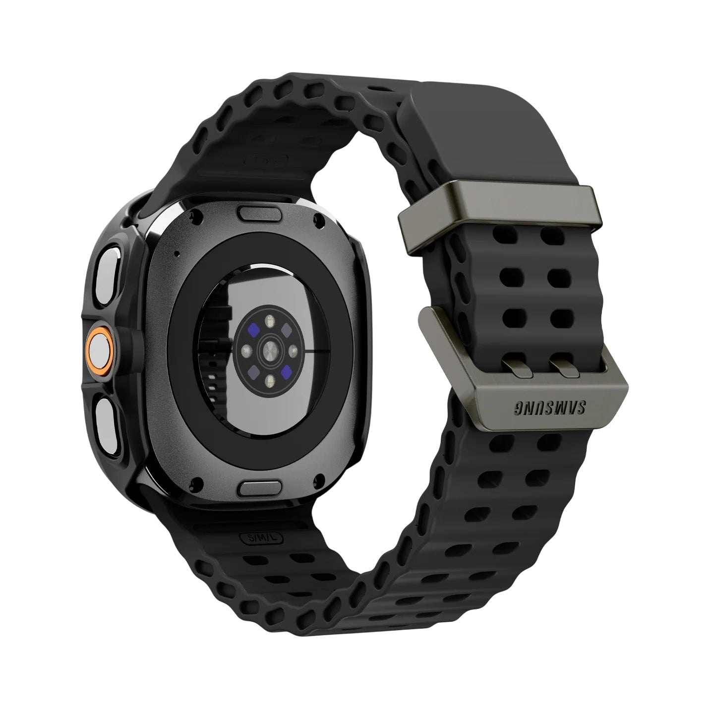 Custodia Spigen Thin Fit 360 per Samsung Galaxy Watch Ultra2, Nera ACS11609