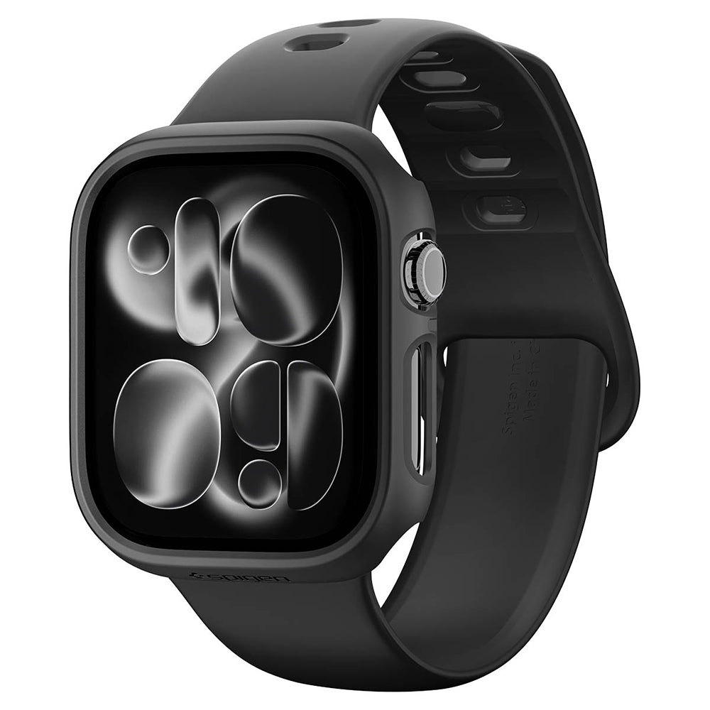 Custodia Spigen Thin Fit per Apple Watch 12 46mm, Nera ACS11890