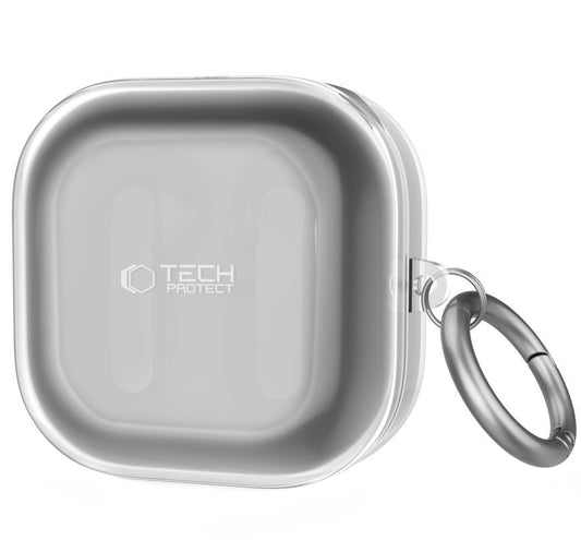 Custodia Tech-Protect Flexair per Samsung Galaxy Buds4 / Buds4 Pro, Trasparente