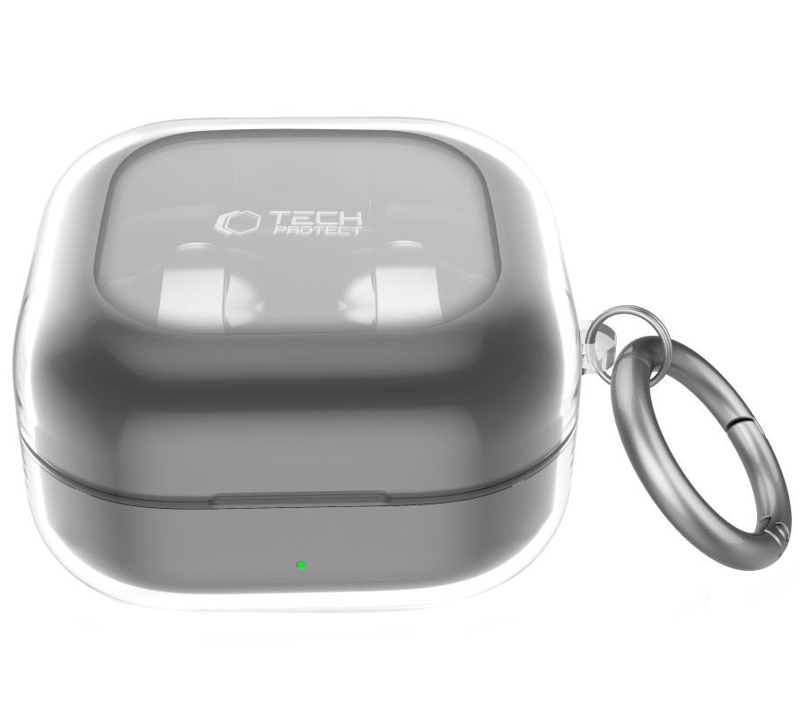 Custodia Tech-Protect Flexair per Samsung Galaxy Buds4 / Buds4 Pro, Trasparente