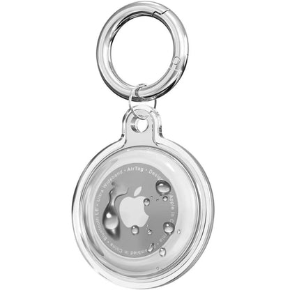 Custodia Tech-Protect Icon per Apple AirTag, Set 4 pezzi, Trasparente