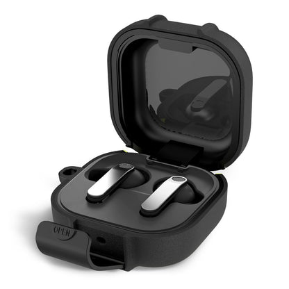 Custodia Tech-Protect Slim Hook per Samsung Galaxy Buds4 / Buds4 Pro, Nera