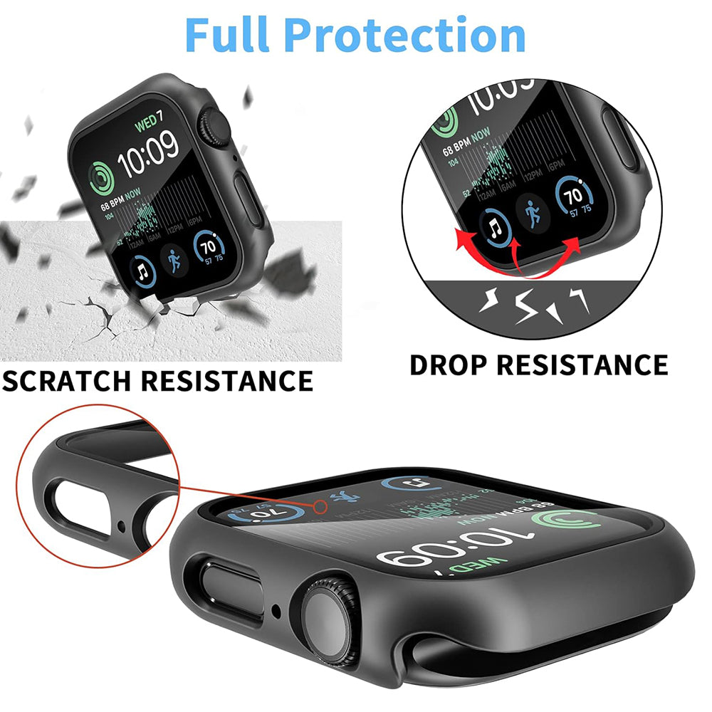 Custodia Techsuit Defense360 Pro per Apple Watch 44mm Series, Nera