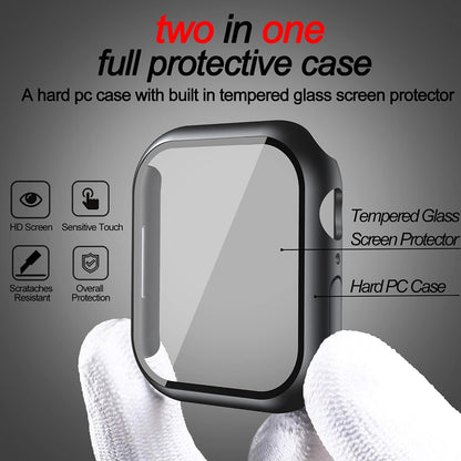 Custodia Techsuit Defense360 Pro per Apple Watch 7 41mm Series, Nera