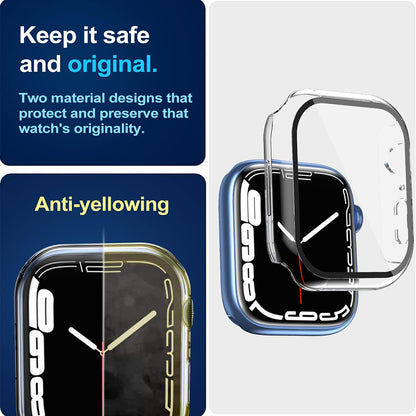 Custodia Techsuit Defense360 Pro per Apple Watch 7 41mm Series, Trasparente