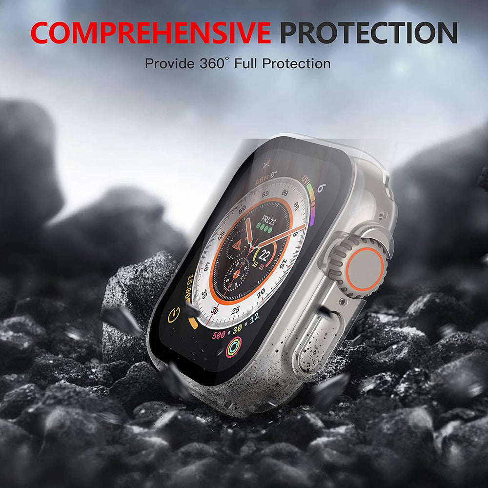 Custodia Techsuit Defense360 Pro per Apple Watch Ultra Series, Nera