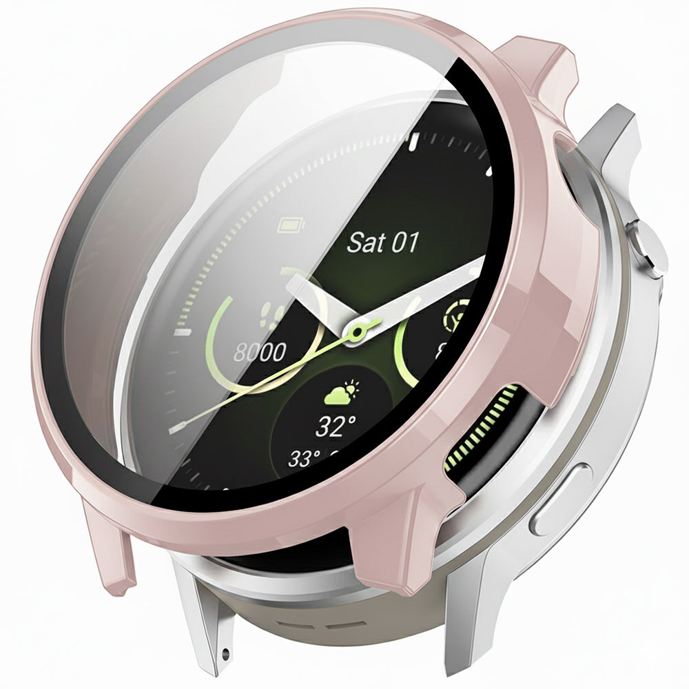 Custodia Techsuit Defense360 Pro per Garmin Venu 4 45mm, Rosa