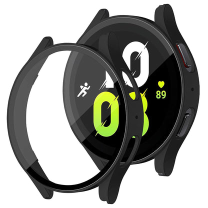 Custodia Techsuit Defense360 Pro per Samsung Galaxy Watch5 / Watch4 Serie 44mm, Nera